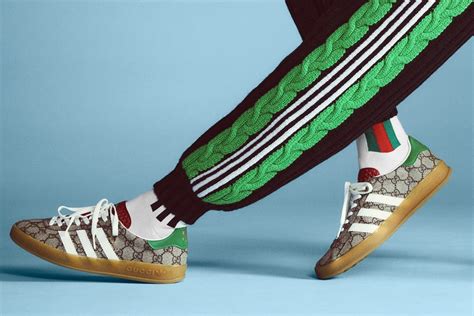 blue gucci adidas|adidas x Gucci Collaboration .